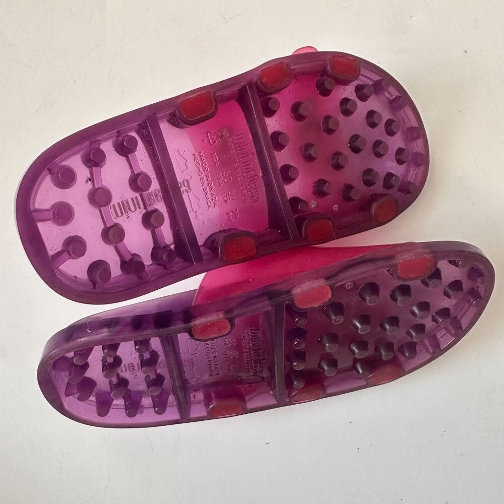 Mini Melissa Wide Slide urple Slip ons Sandals Size US1 - Picture 9 of 13